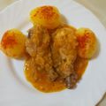 El cooksnap de Miguel cuando hizo Pollo a la naranja.