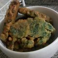 El cooksnap de Giselle Lammardo cuando hizo Buñuelos de acelga.