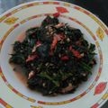 Cooksnap dari Yulie Sushanti untuk resep Oseng daun pepaya jepang