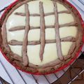 El cooksnap de Paola Plá cuando hizo Pasta frola con dulce y queso.