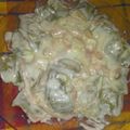 El cooksnap de Alejandra Alegre cuando hizo Salsa caruso.