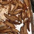 Elvira's cooksnap of when they made Parmesan potato wedges.