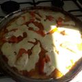 El cooksnap de Lorena Herrera cuando hizo Pizza casera batida.