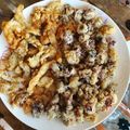 El cooksnap de Agata cuando hizo Chocos fritos.