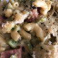 The McNeils's cooksnap of when they made Ham And Cheese Casserole.