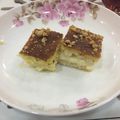 صورة من blue، شاركها بعد تجربة وصفة بسبوسة محشيه بالقشطة 🥧