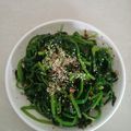 Cooksnap của Leeshinprincess khi họ làm theo món Rau chân vịt trộn gia vị 시금치 무침