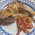 El cooksnap de Alicia cuando hizo Pollo a la mayonesa con papas al horno😃.