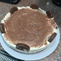 El cooksnap de Sofia Guevara cuando hizo Cheesecake de Oreo.