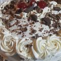 El cooksnap de Nancy cuando hizo Torta selva negra.