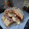 El cooksnap de Delma Delgado cuando hizo Budín de frutillas en micro 🍓☄️.