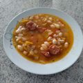 El cooksnap de Mauricio Salas cuando hizo Porotos granados, receta base.