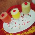 Lisha Ghosh's cooksnap of when they made রঙিন ঠান্ডাই (Rangin Thandai recipe in bengali).