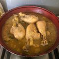 El cooksnap de Maricarmen Meza cuando hizo Pollo en salsa de cítricos.
