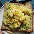 Cooksnap dari astri untuk resep Avocado Toast Bread with Scrumble Egg (menu diet 350kalori)
