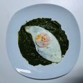 Cooksnap-ul lui Katalin atunci când a preparat Spanac cu ochiuri.