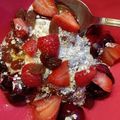 Cooksnap από Σταυρούλα στη συνταγή Γιαούρτι με κεράσια, βρώμη, μέλι και ξηρούς καρπούς