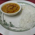 Rosy Pandey's cooksnap of when they made Dal tadka.