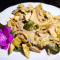 El cooksnap de Zaida TC @alquimiasfood cuando hizo Calabacín con pollo para dieta.