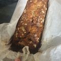 El cooksnap de Leticia Gomez cuando hizo Bizcocho de plátano con nueces, frutos rojos y chocolate.