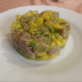 El cooksnap de Antonia García Fernández cuando hizo Ceviche de atún y mango.