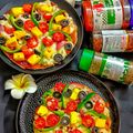 Sudha Agrawal का कुकस्नैप जब उन्होंने रोटी बेस पनीर मखनी पिज़्ज़ा(roti base paneer makhni pizza recipe in hindi) बनाया था।