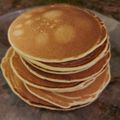 El cooksnap de Gabi Moscovich cuando hizo Panqueques Americanos.