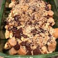 Cooksnap de PaulineB sur la recette Crumble poires-chocolat