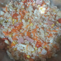 El cooksnap de Ari Rodriguez cuando hizo Ensalada de arroz.