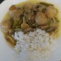El cooksnap de Marina Ballester de Porras cuando hizo Albóndigas en salsa con champiñones.
