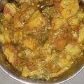 Nandini Das का कुकस्नैप जब उन्होंने आलू बैंगन की सब्जी (Aloo baingan ki sabzi recipe in hindi) बनाया था।