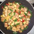Cooksnap dari izzatul fitriyah untuk resep Oseng oseng kacang panjang tahu tempe