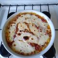 El cooksnap de Sabina Butigué cuando hizo Lasaña de berenjena, tomate y queso.