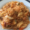 El cooksnap de Sara Lopez cuando hizo Risotto de marisco.