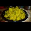 Insha Ansari का कुकस्नैप जब उन्होंने आलू मटर तहरी (Aloo Matar tahri recipe in hindi) बनाया था।
