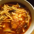 El cooksnap de Mar Recio Sanchez cuando hizo Fideos con costillas y rovellons.