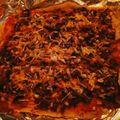 El cooksnap de Shirley cuando hizo Pizza hawaiana casera.
