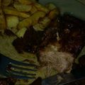 El cooksnap de Matías cuando hizo Bondiola con hongos a la cerveza negra.