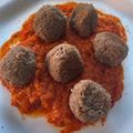 El cooksnap de misg1 cuando hizo Albóndigas de berenjena.