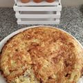 El cooksnap de Tamii Sepulveda cuando hizo Tortilla de papa rallada.