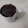 Saira Abdullah's cooksnap of when they made Mug cake in microwave.