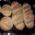 El cooksnap de Gabriela Sperduti cuando hizo Pan lactal con semillas de lino y chía.