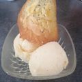 Cooksnap de Alexis Leroux sur la recette Glace vanille à la sorbetière🍇🥭🍓🍎🍋