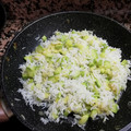 El cooksnap de Pilar cuando hizo Arroz con calabacín.