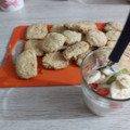 El cooksnap de Elizabeth Cornelli cuando hizo Galletitas avena y coco.