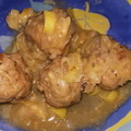 El cooksnap de Marti Alba cuando hizo Albóndigas con salsa de cerveza.