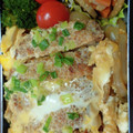 幸せごはん⊙﹏⊙'s cooksnap of when they made 創味のつゆで簡単　カツ丼.