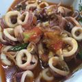 Cooksnap dari Mimmiboi untuk resep Cumi saos tiram asam manis pedas,,,