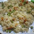 Priyanka Sharma का कुकस्नैप जब उन्होंने मटर पुलाव (Matar pulao recipe in hindi) बनाया था।