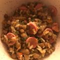 El cooksnap de María Fernanda Hettich cuando hizo Lentejas Guisadas.